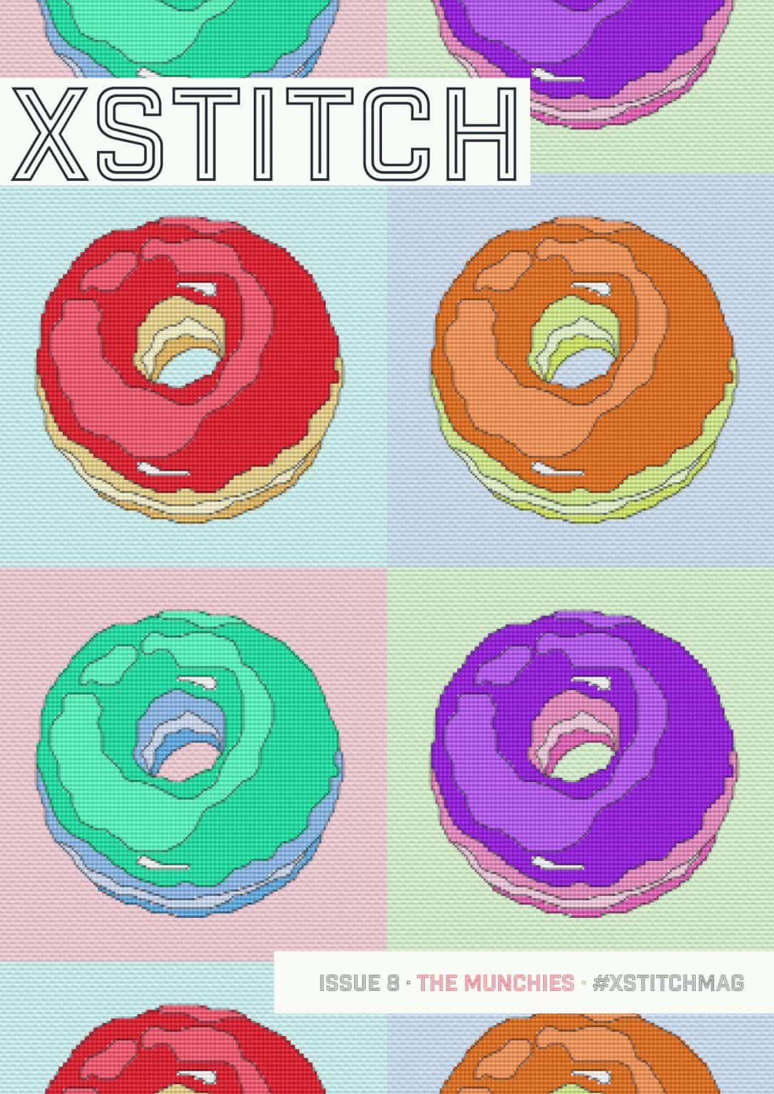 Food Cross Stitch Patterns | XStitch Magazine Issue 8: The Munchies