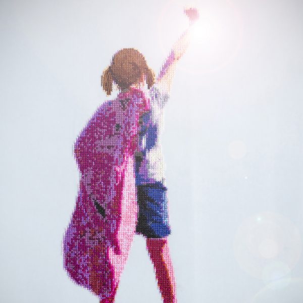 Otterly In XStitches - Super, Girl