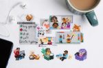 Cross-stitch sampler inspired by XStitch 2021 Calendar - Reflex pattern.