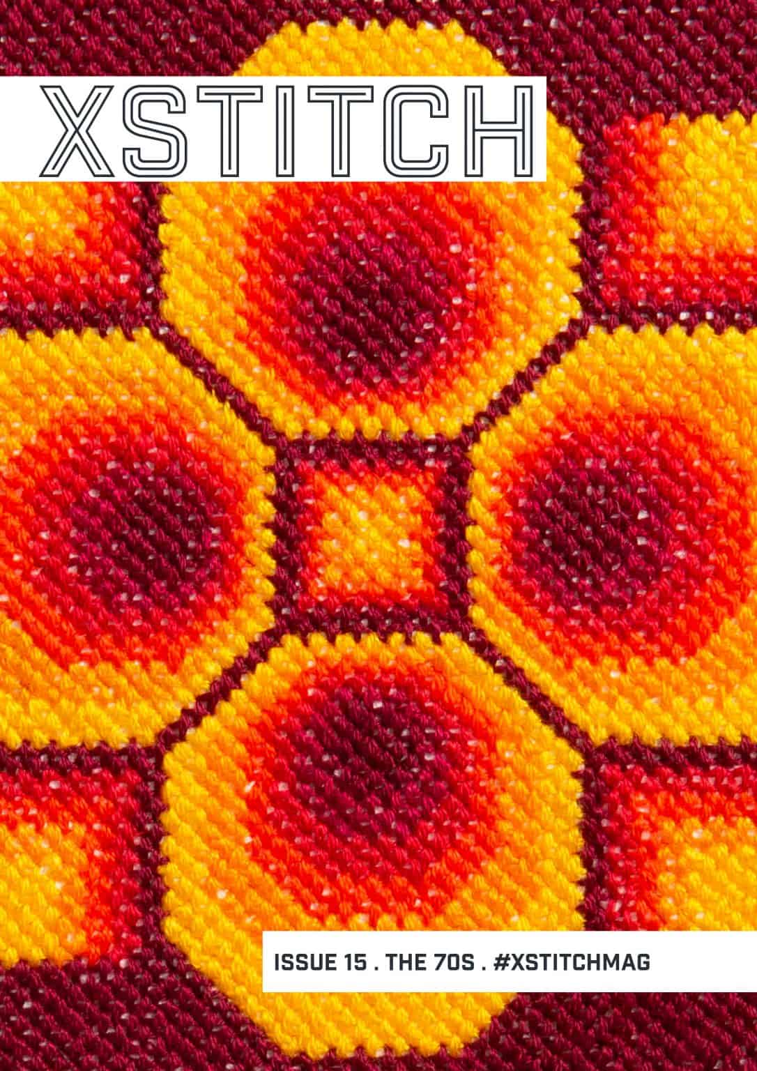1970s Cross Stitch Patterns | XStitch Magazine Issue 15: The 70s