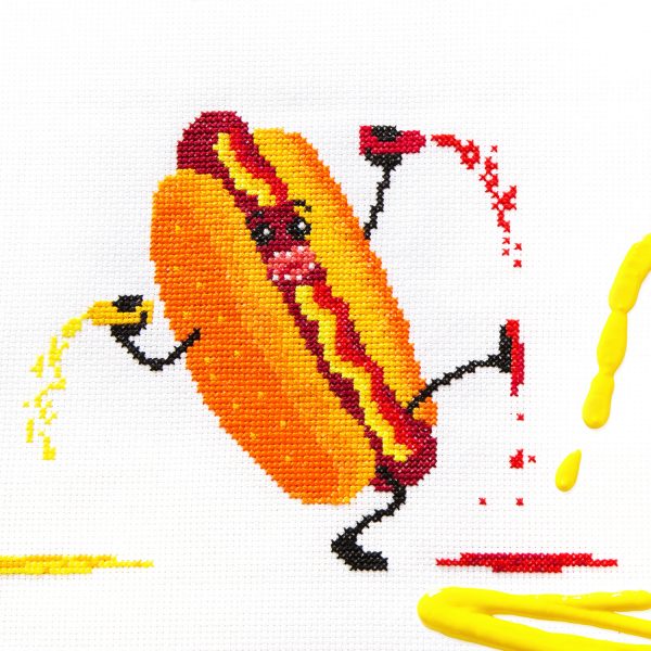 PixlStitch - Hot Dog