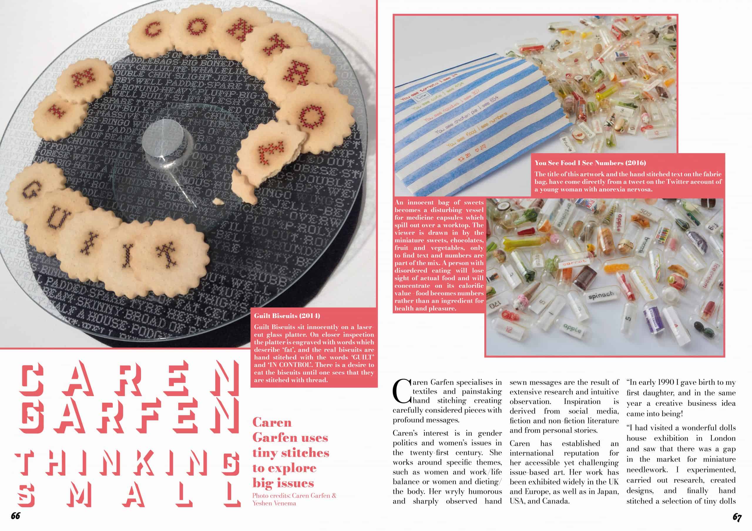 Caren Garfen feature from Issue 8 - The Munchies