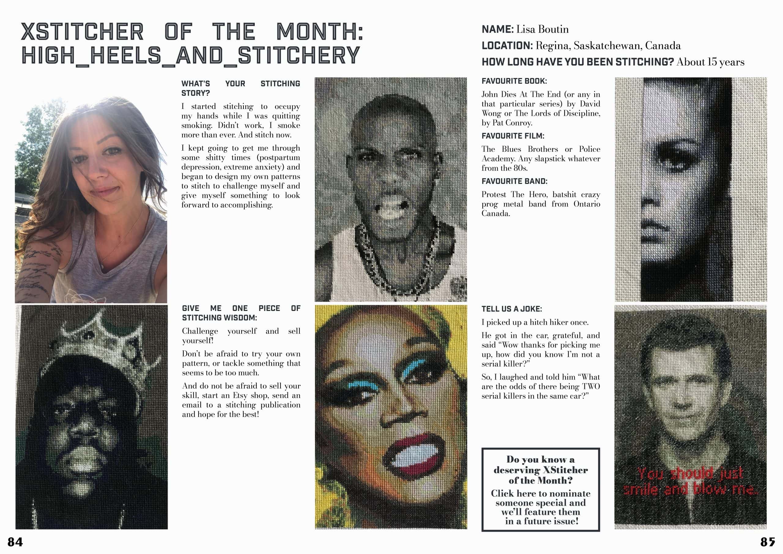 XStitcher of the Month article from Issue 9 - Orient
