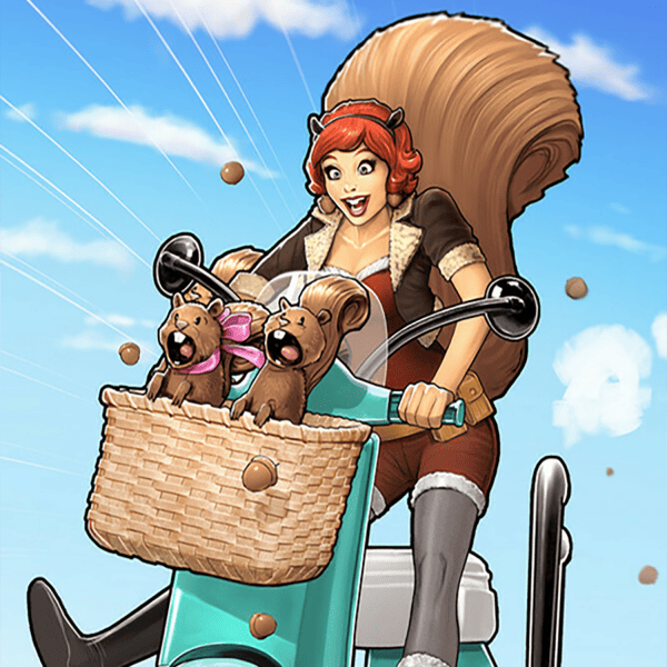 Squirrel Girl - Cross Stitch Pattern