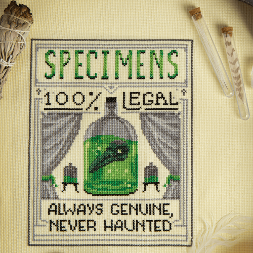 Fine Frog Stitching - Black Market Specimens