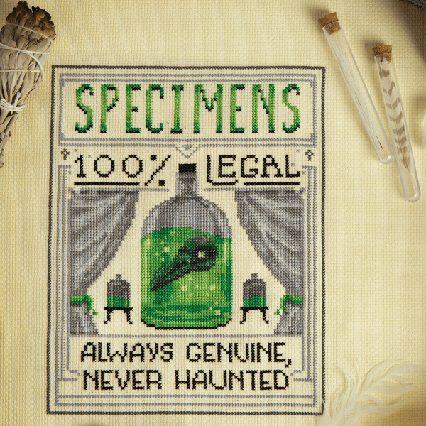 Fine Frog Stitching - Black Market Specimens