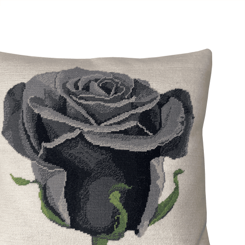 Flanders Tapestry Collection - Black Rose