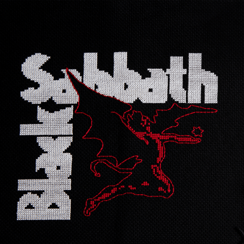 The Manly Art of Cross Stitch - Black Sabbath