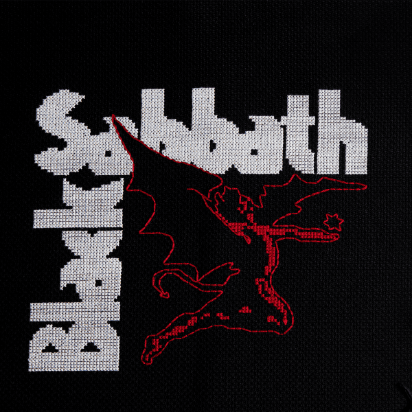 The Manly Art of Cross Stitch - Black Sabbath