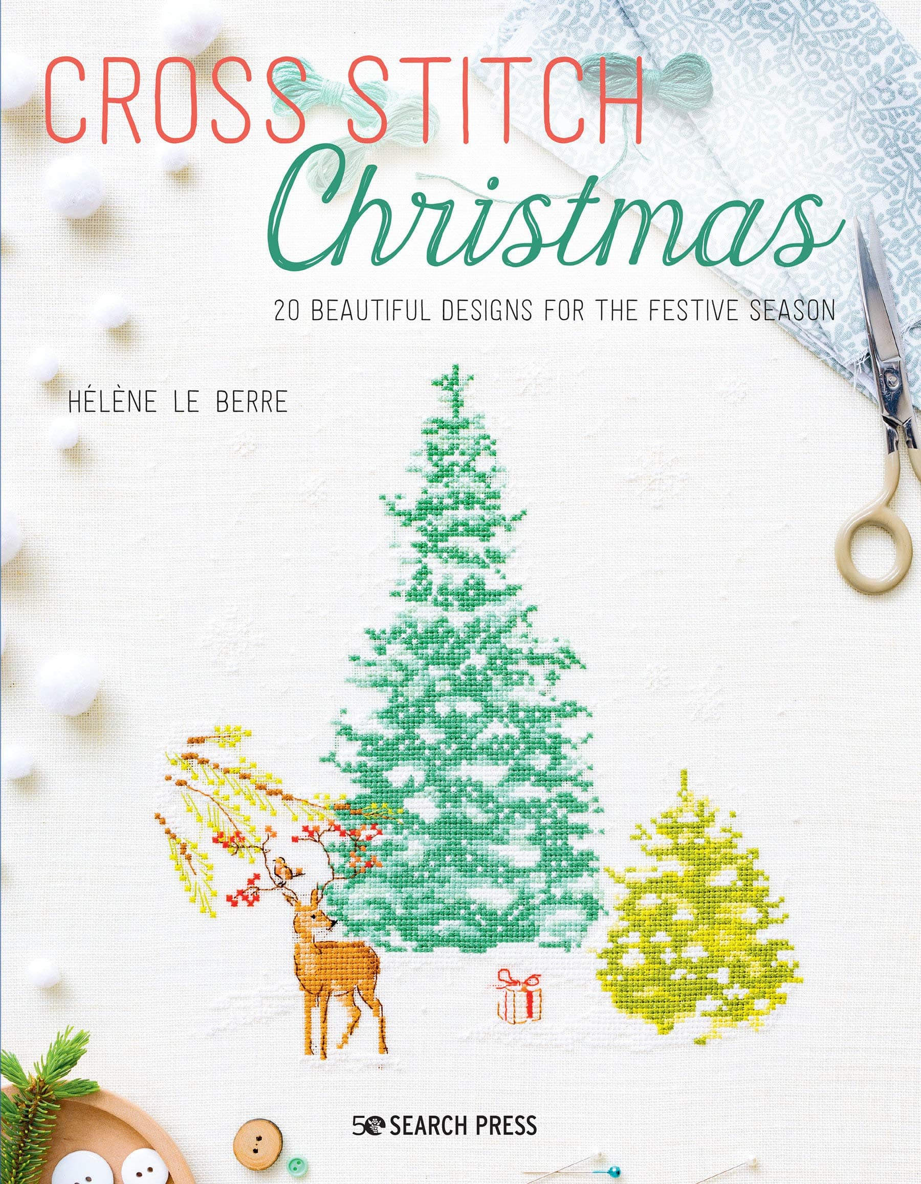Cross-Stitch Christmas by Hélène Le Berre