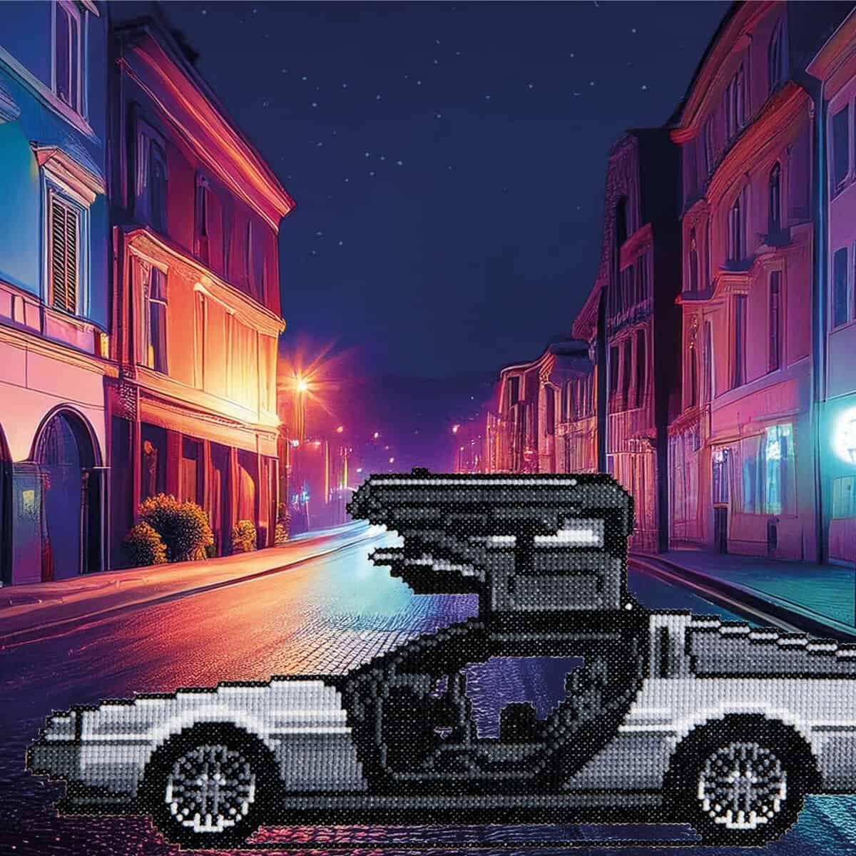 PXLCRS - DeLorean